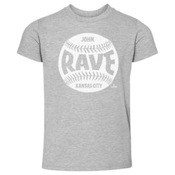 John Rave Kansas City Baseball WHT (ONLINE ORDER ONLY)