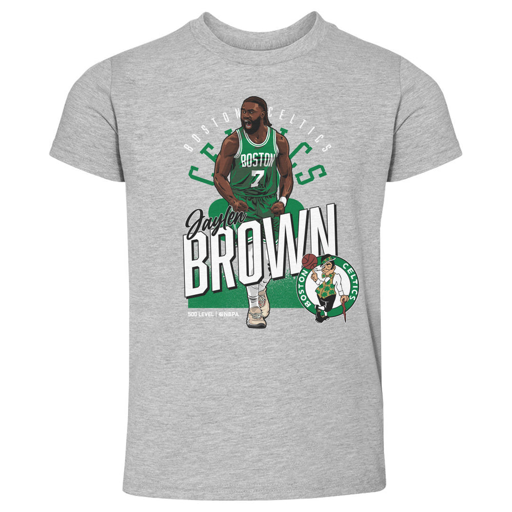 Jaylen Brown Boston Celtics Shield WHT (ONLINE ORDER ONLY)
