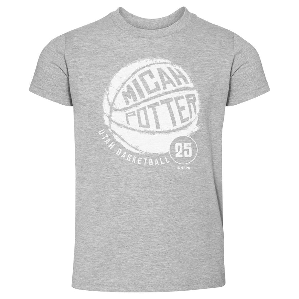 Micah Potter Utah Basketball WHT (ONLINE ORDER ONLY)