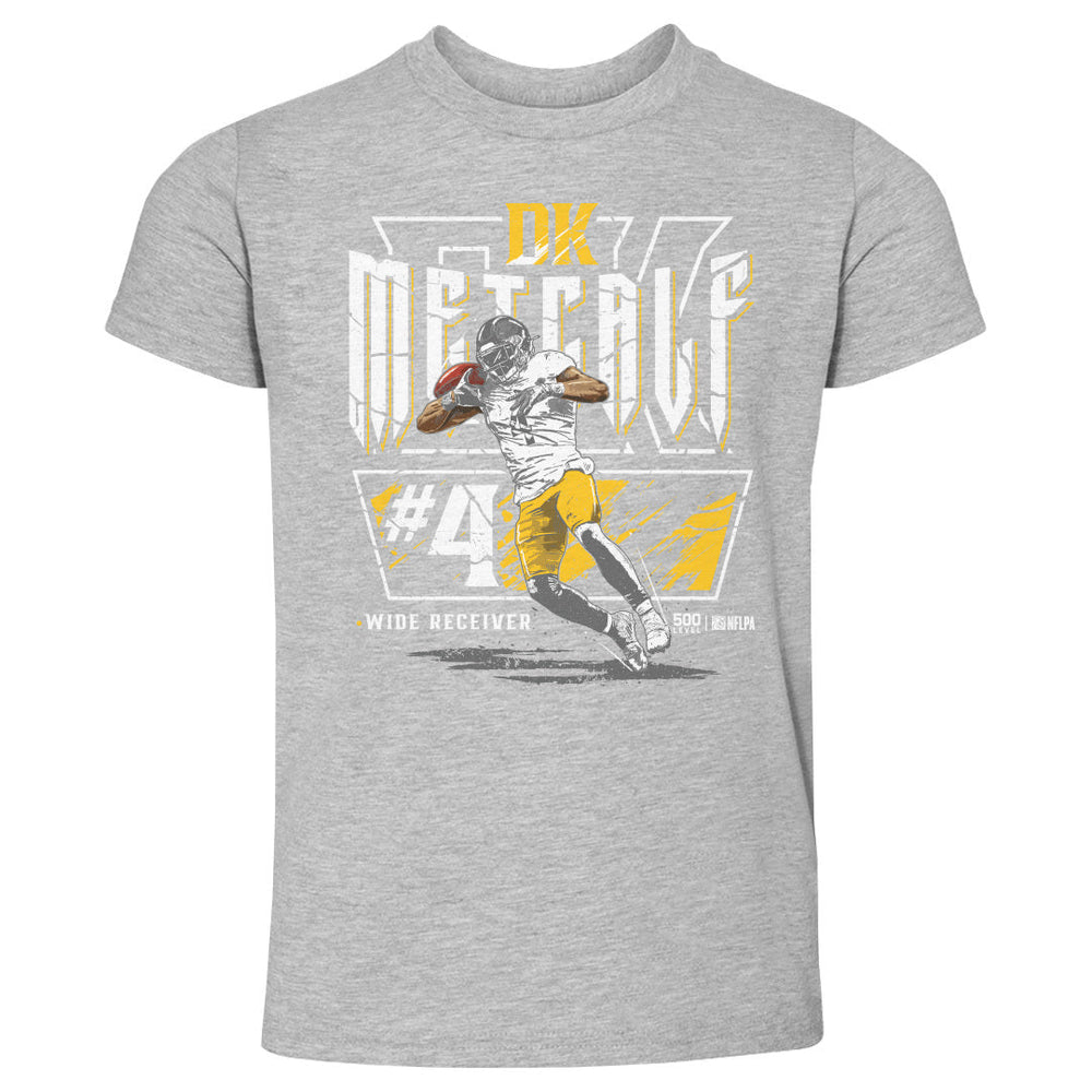 DK Metcalf Pittsburgh Shoulder Catch WHT (ONLINE ORDER ONLY)