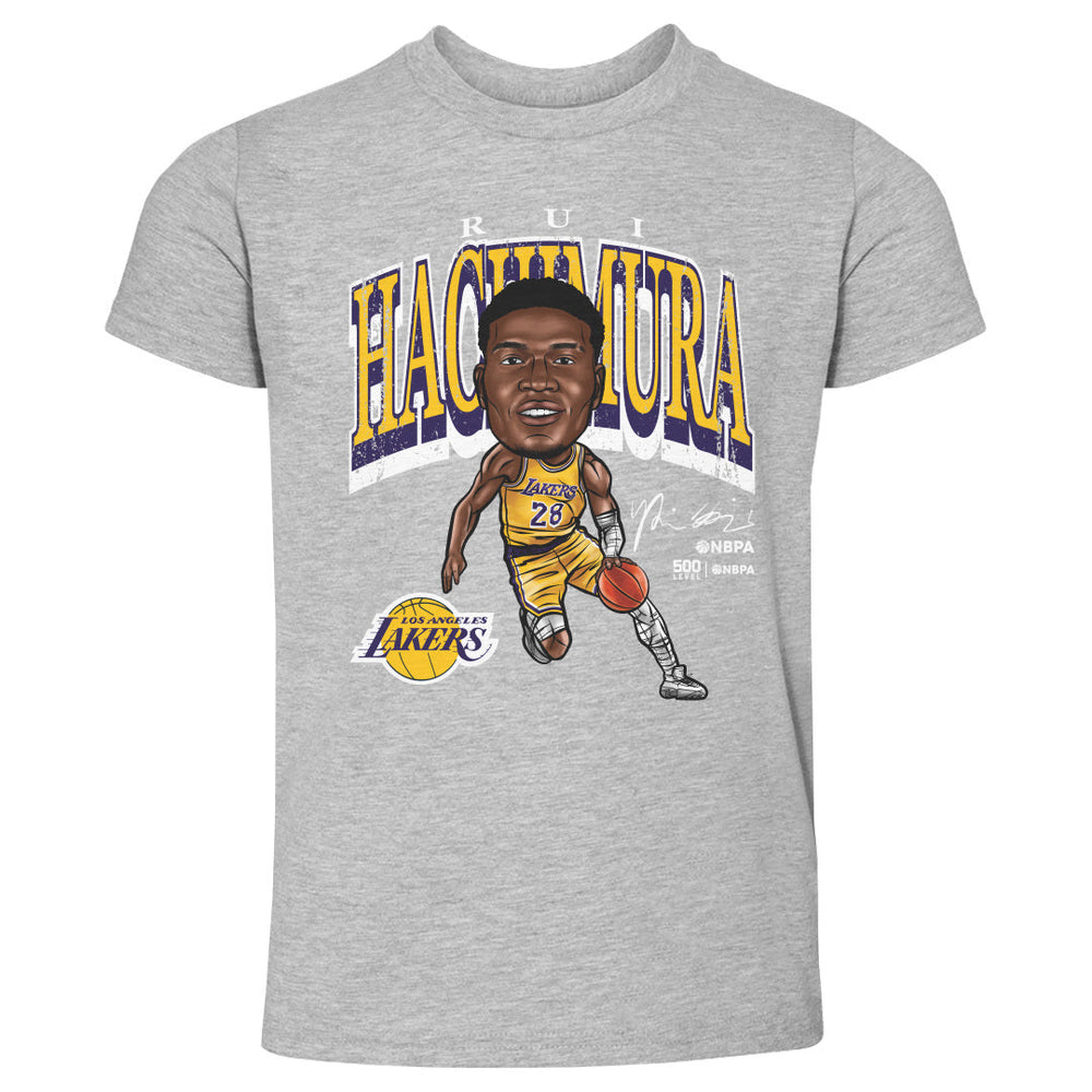 Rui Hachimura Los Angeles Lakers Cartoon WHT (ONLINE ORDER ONLY)