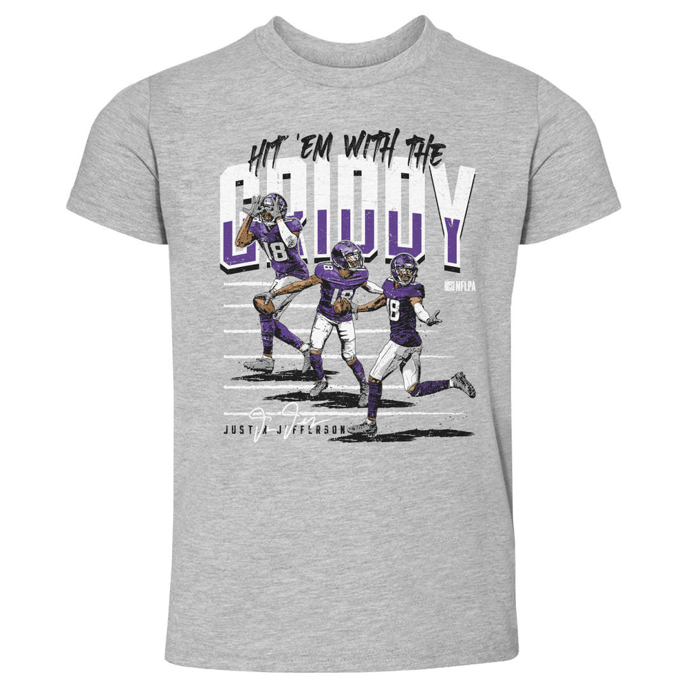 Justin Jefferson Griddy Dance WHT (ONLINE ORDER ONLY)
