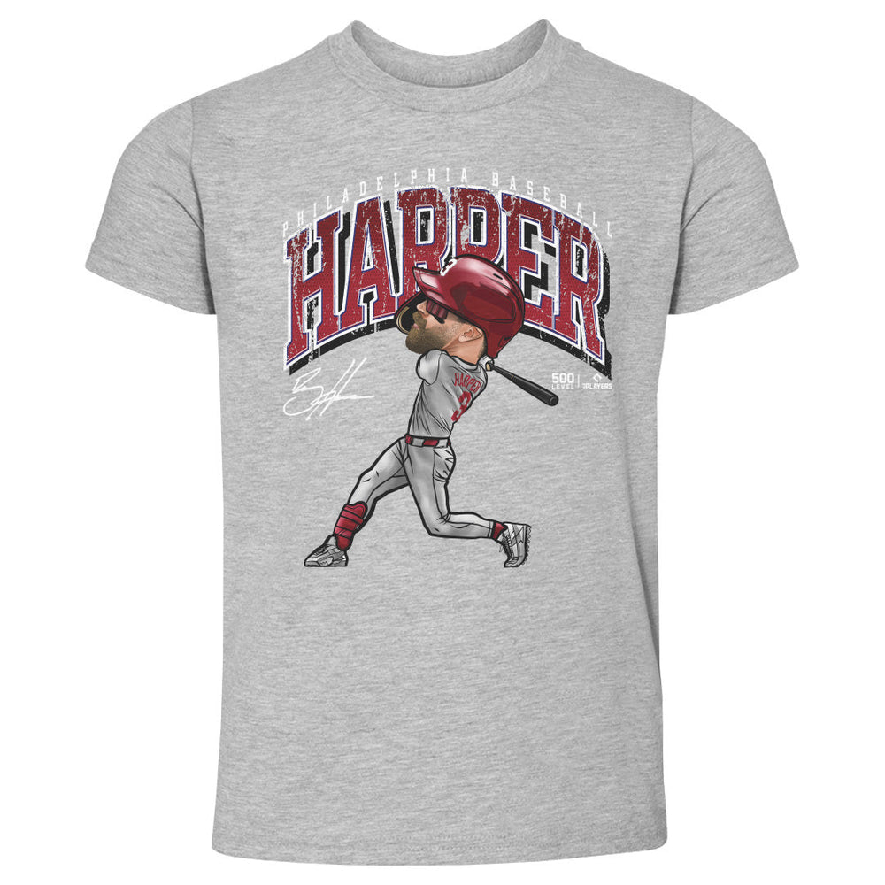 Bryce Harper Philadelphia Cartoon WHT