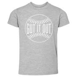 Gut It Out Foundation Baseball WHT (ONLINE ORDER ONLY)