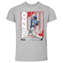 Anthony Rizzo Chicago C Stretch WHT (ONLINE ORDER ONLY)