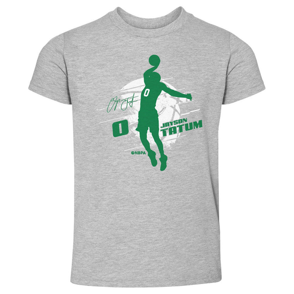 Jayson Tatum Boston Silhouette WHT (ONLINE ORDER ONLY)