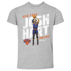Josh Hart New York Knicks Slant WHT