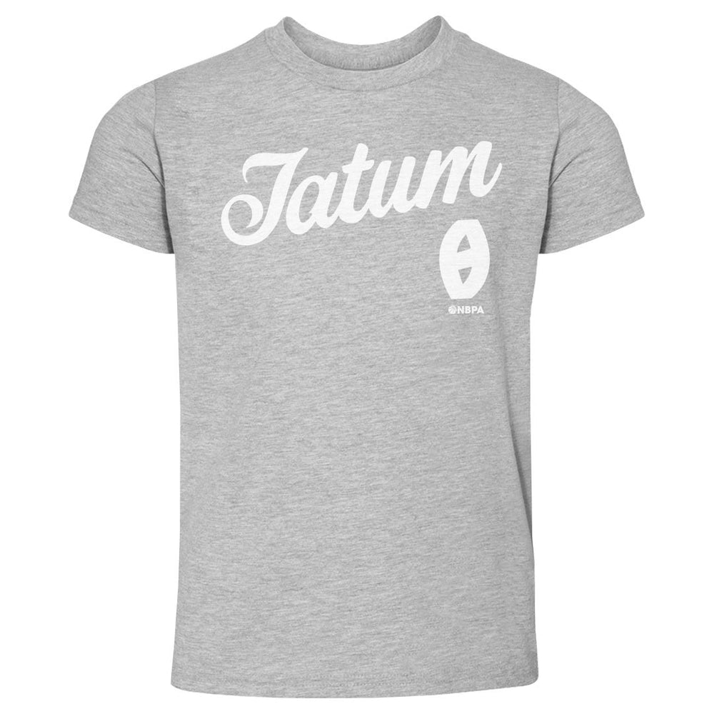 Jayson Tatum Boston Script WHT (ONLINE ORDER ONLY)