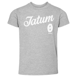 Jayson Tatum Boston Script WHT (ONLINE ORDER ONLY)