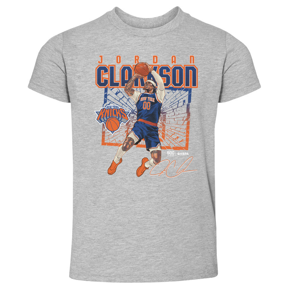 Jordan Clarkson New York Knicks Shattered WHT