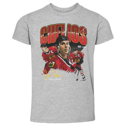 Chris Chelios Chicago Blackhawks Collage WHT (ONLINE ORDER ONLY)