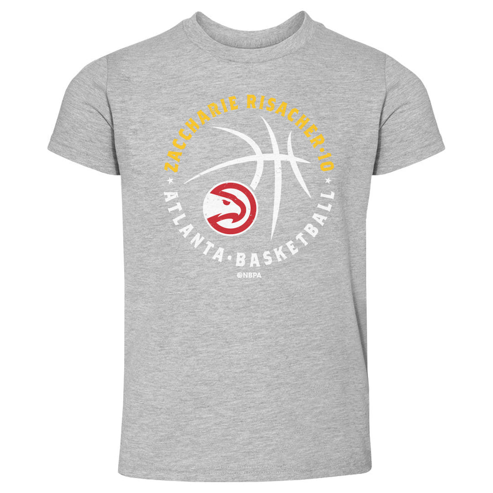 Zaccharie Risacher Atlanta Hawks Player Ball WHT (ONLINE ORDER ONLY)