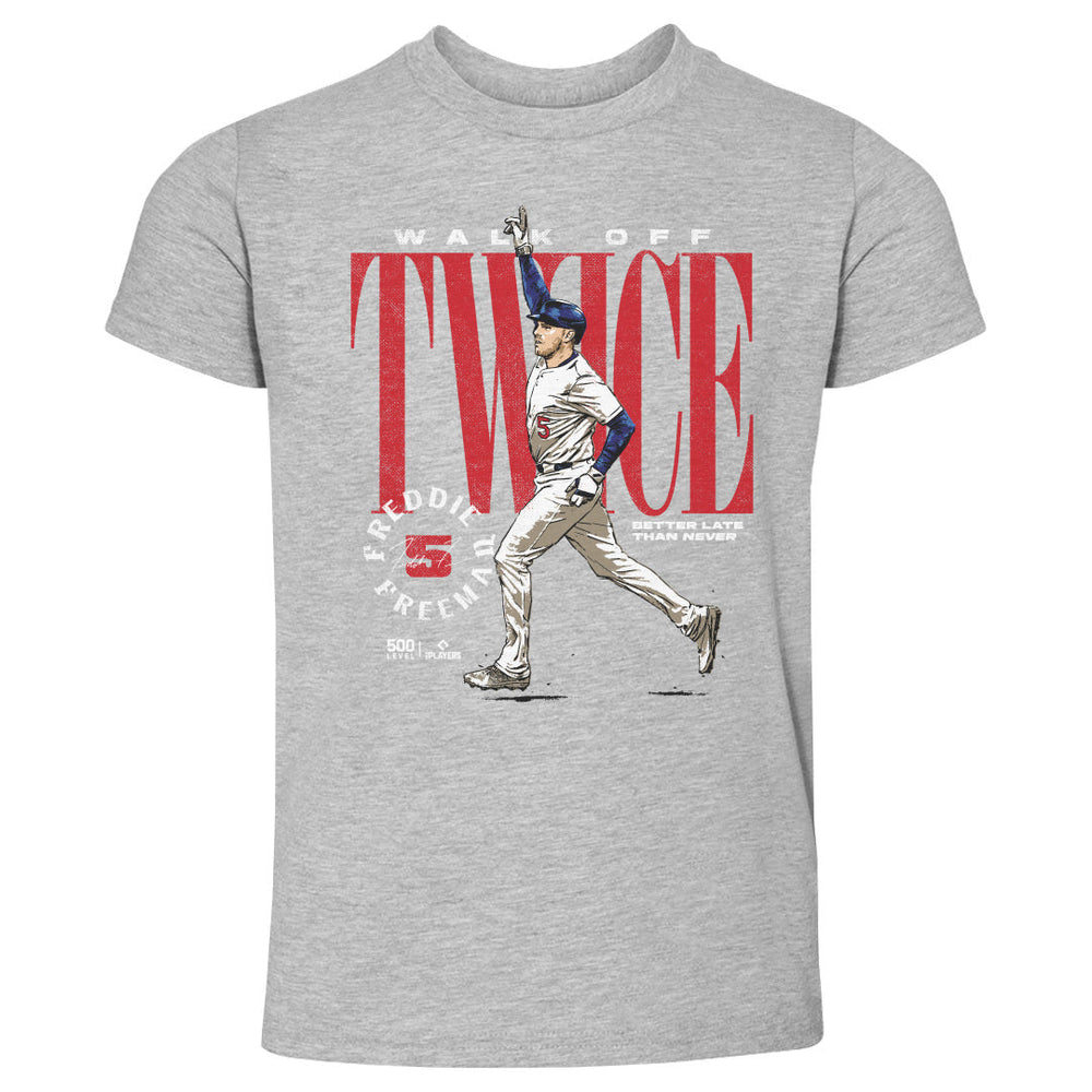 Freddie Freeman Los Angeles D Walk Off Twice WHT (ONLINE ORDER ONLY)