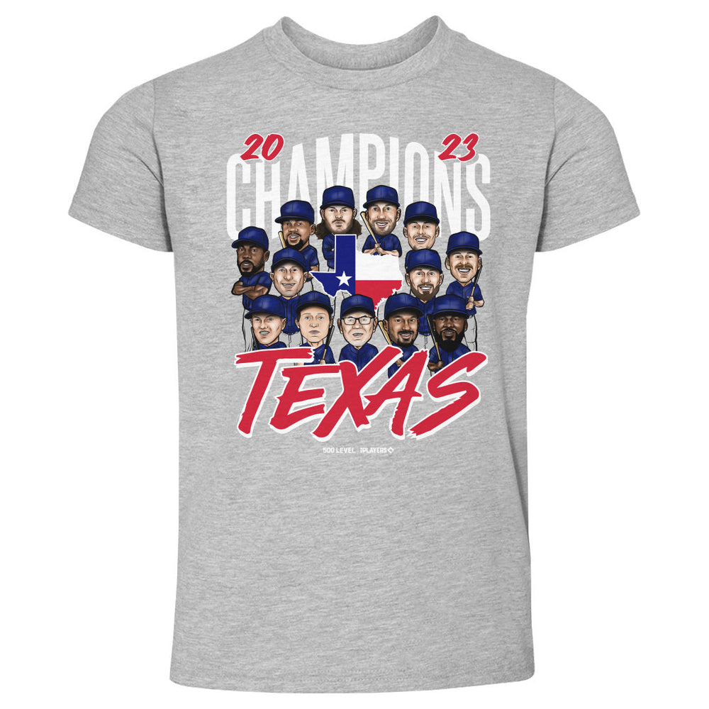 Texas Baseball Champions 2023 WHT (ONLINE ORDER ONLY)