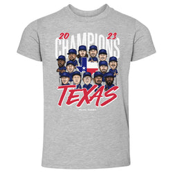 Texas Baseball Champions 2023 WHT (ONLINE ORDER ONLY)