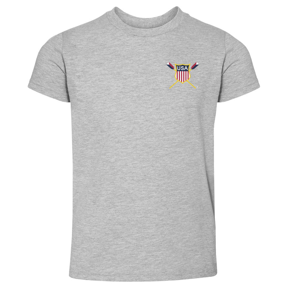 USRowing Emblem Pocket Color WHT (ONLINE ORDER ONLY)