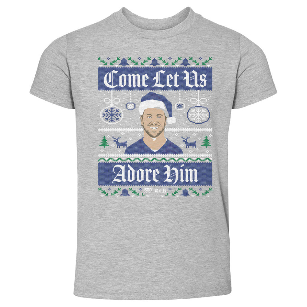 Josh Allen Buffalo Ugly Sweater WHT (ONLINE ORDER ONLY)