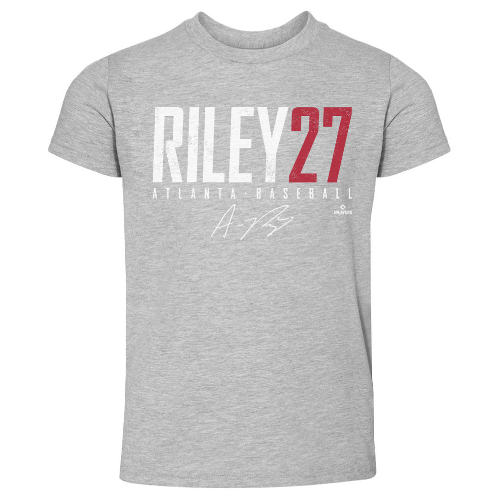Austin Riley Atlanta Elite WHT (ONLINE ORDER ONLY)
