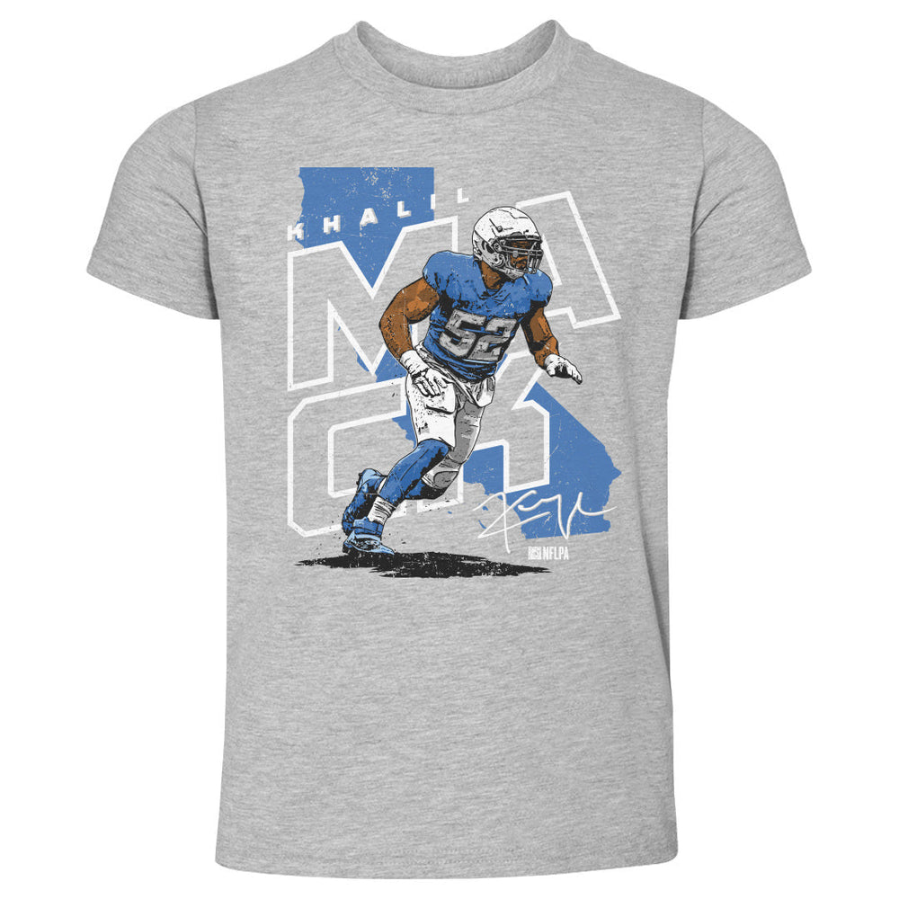 Khalil Mack Los Angeles C Player Map WHT (ONLINE ORDER ONLY)