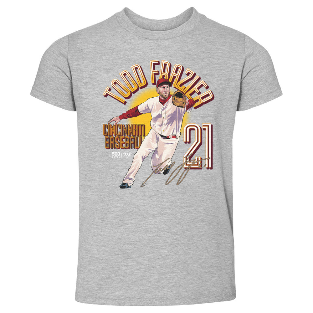 Todd Frazier Cincinnati Name Arc WHT (ONLINE ORDER ONLY)