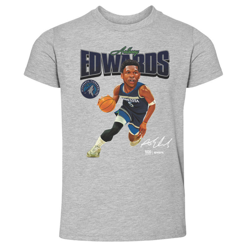 Anthony Edwards Minnesota Timberwolves Caricature WHT (ONLINE ORDER ONLY)