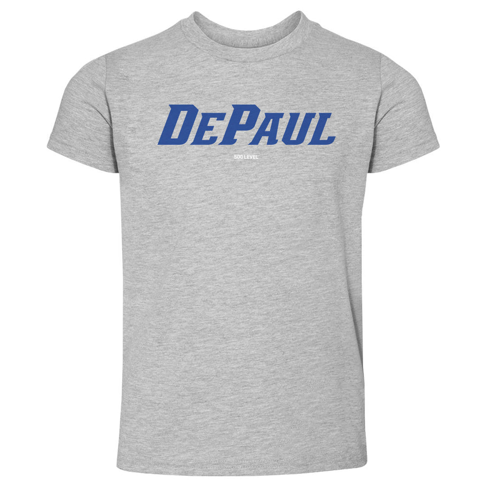 DePaul Blue Demons Wordmark Royal WHT (ONLINE ORDER ONLY)