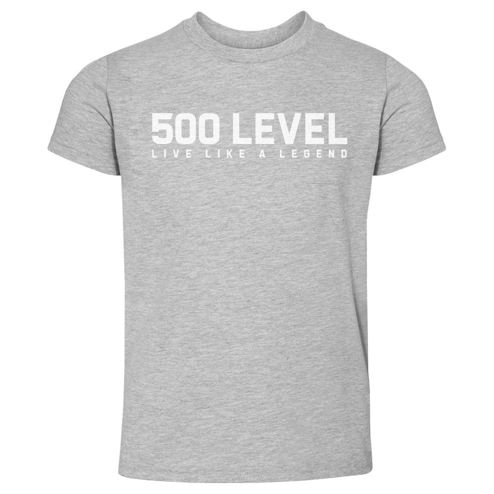500 LEVEL Wordmark WHT (ONLINE ORDER ONLY)
