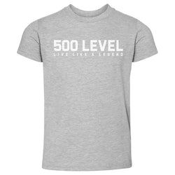 500 LEVEL Wordmark WHT (ONLINE ORDER ONLY)