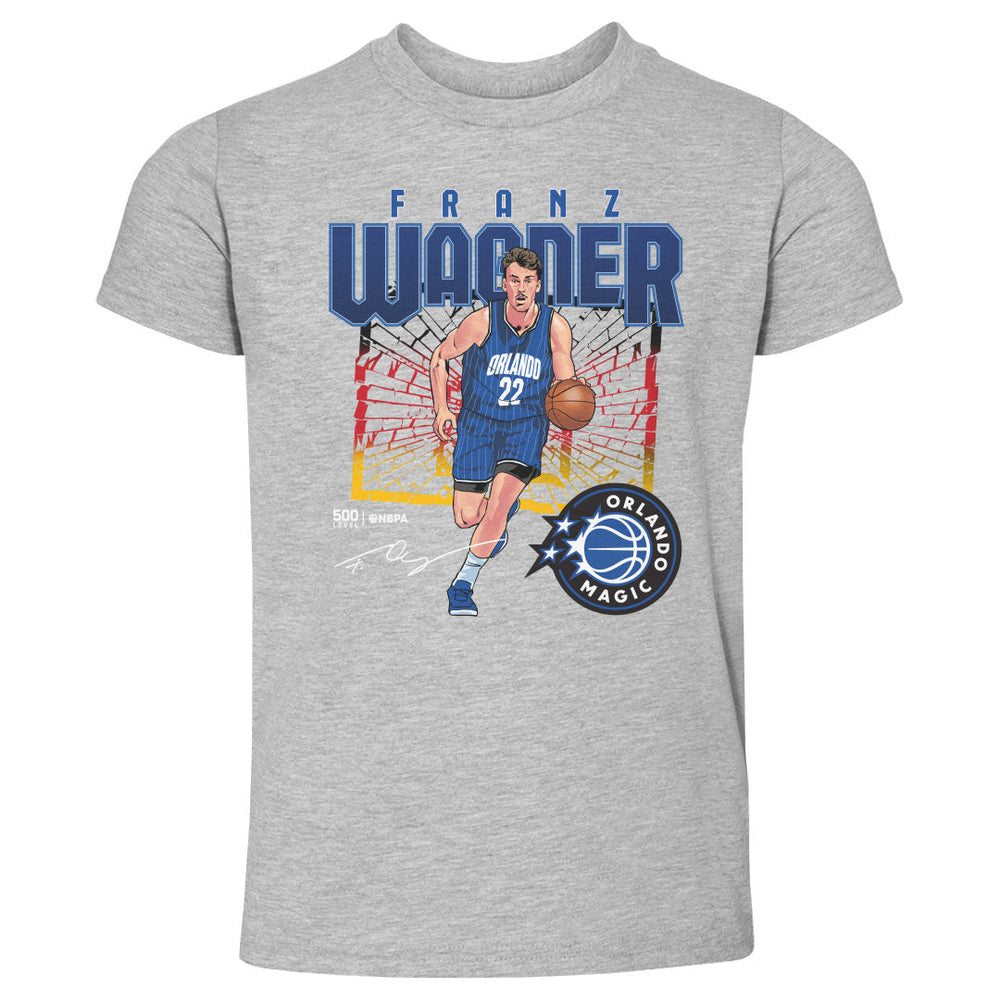 Franz Wagner Orlando Magic Shattered Flag WHT (ONLINE ORDER ONLY)