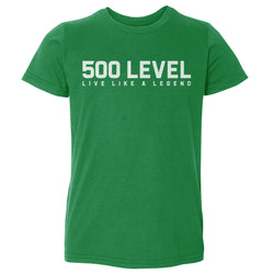500 LEVEL Wordmark WHT (ONLINE ORDER ONLY)