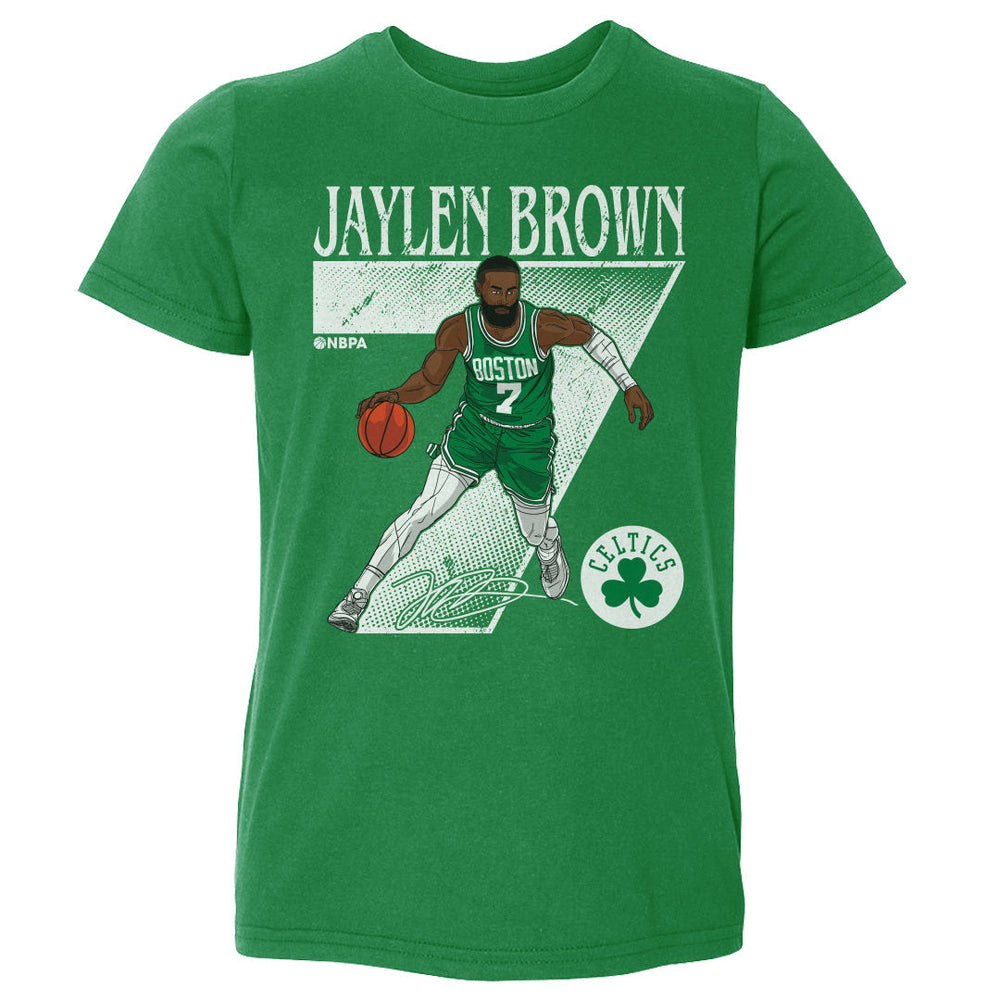 Jaylen Brown Boston Celtics Number WHT (ONLINE ORDER ONLY)
