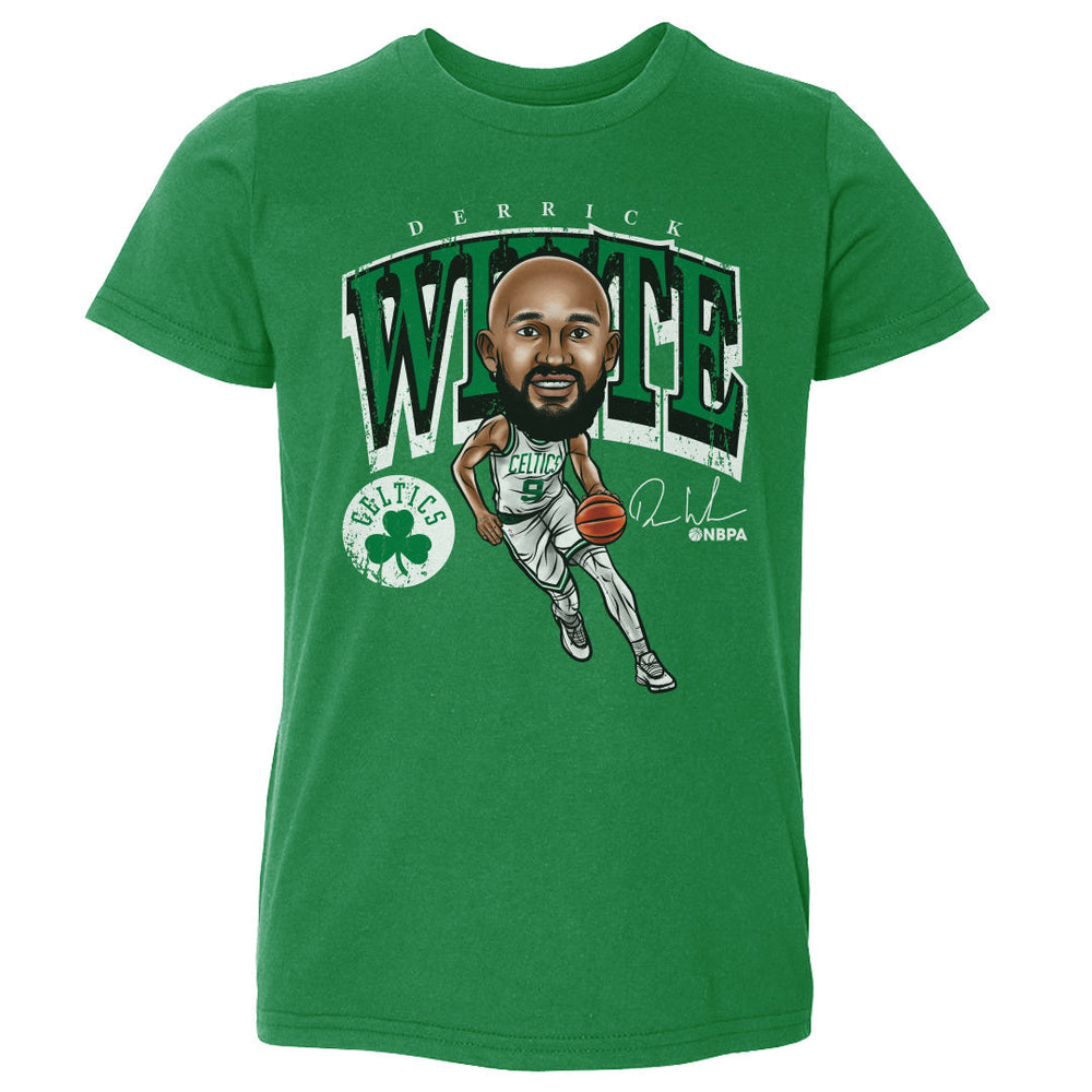 Derrick White Boston Celtics Cartoon WHT (ONLINE ORDER ONLY)