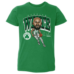 Derrick White Boston Celtics Cartoon WHT (ONLINE ORDER ONLY)