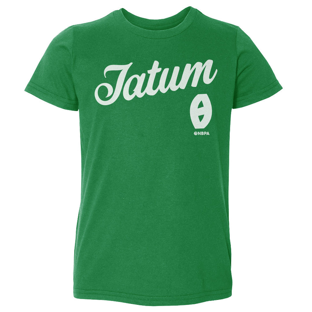 Jayson Tatum Boston Script WHT (ONLINE ORDER ONLY)