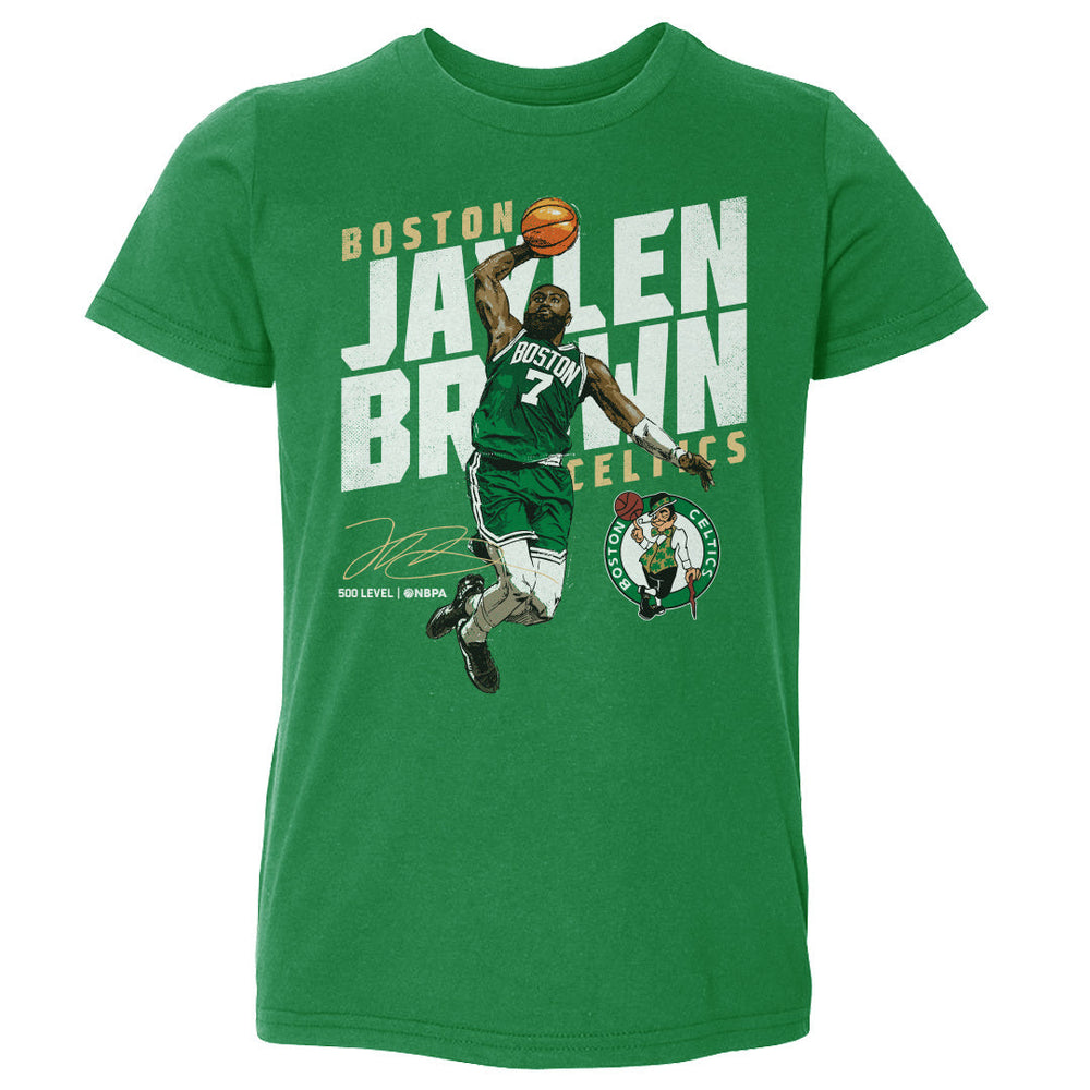 Jaylen Brown Boston Celtics Slant WHT (ONLINE ORDER ONLY)