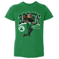 Jaylen Brown Boston Celtics Cartoon WHT (ONLINE ORDER ONLY)