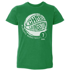 Chris Livingston Milwaukee Basketball WHT (ONLINE ORDER ONLY)