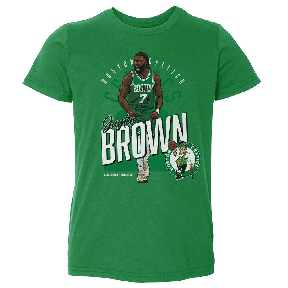 Jaylen Brown Boston Celtics Shield WHT (ONLINE ORDER ONLY)