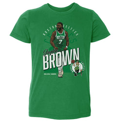 Jaylen Brown Boston Celtics Shield WHT (ONLINE ORDER ONLY)