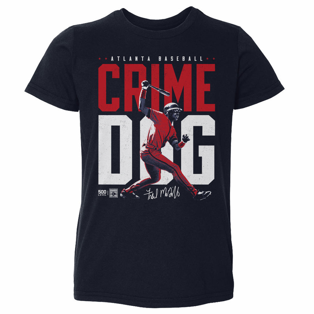 Fred McGriff Atlanta Crime Dog WHT (ONLINE ORDER ONLY)