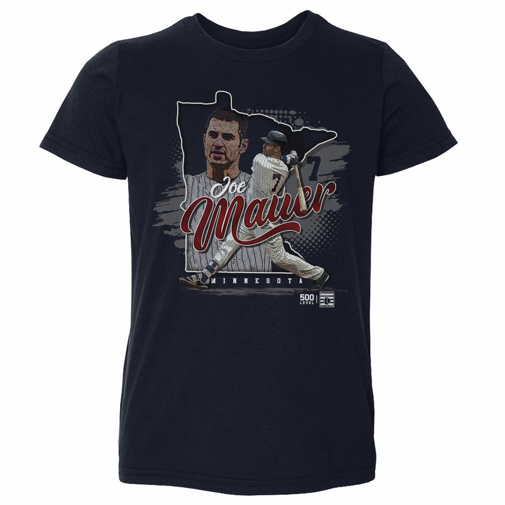 Joe Mauer Minnesota State Silhouette WHT (ONLINE ORDER ONLY)