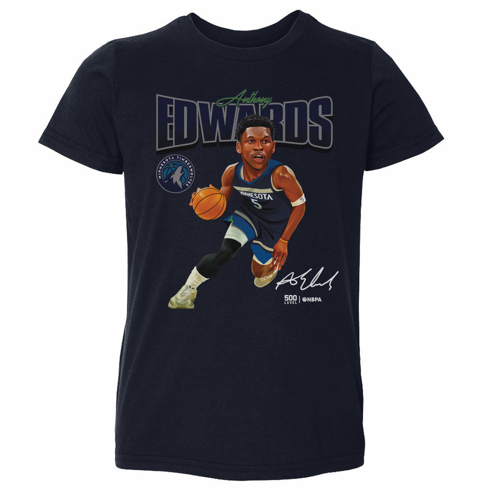 Anthony Edwards Minnesota Timberwolves Caricature WHT (ONLINE ORDER ONLY)