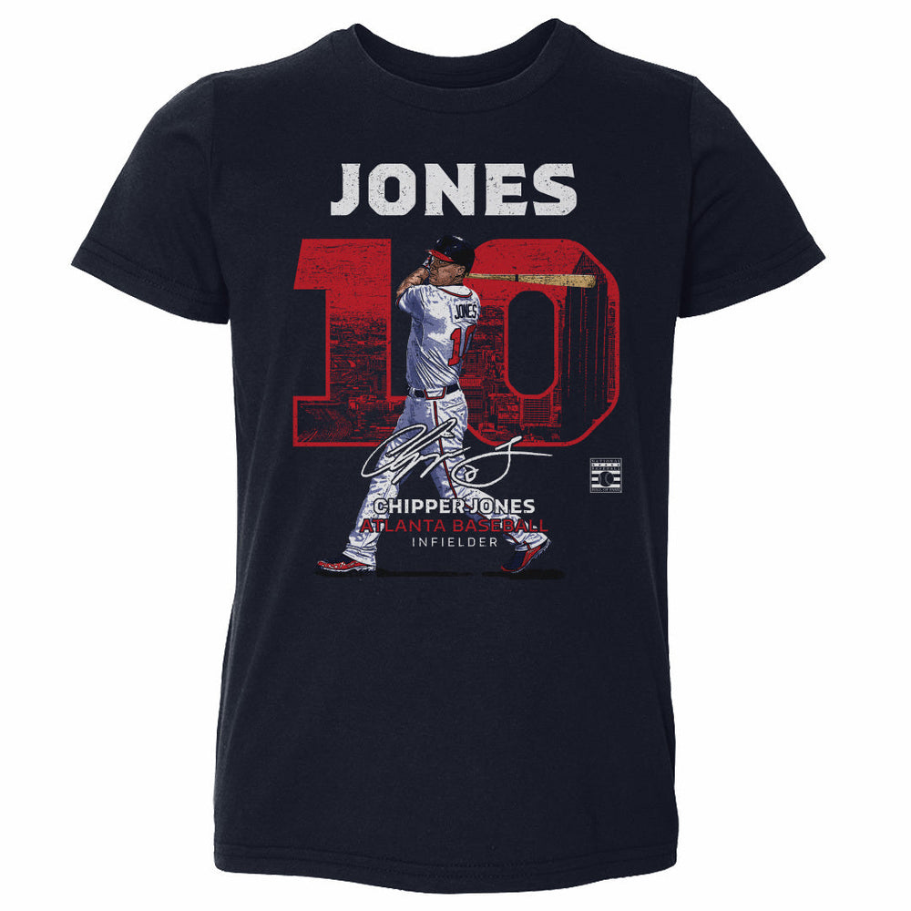 Chipper Jones Atlanta Throwback WHT (ONLINE ORDER ONLY)