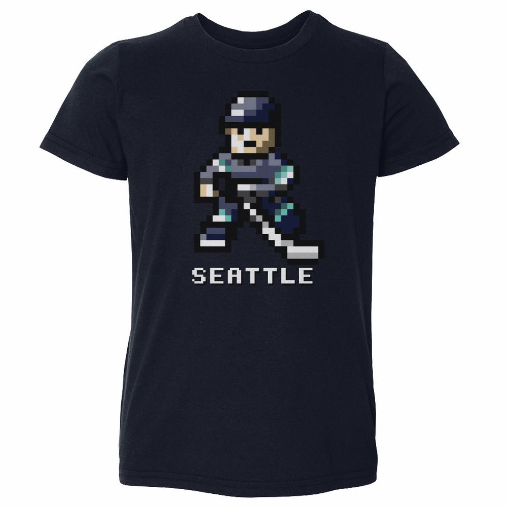Seattle Hockey 8-bit WHT (ONLINE ORDER ONLY)