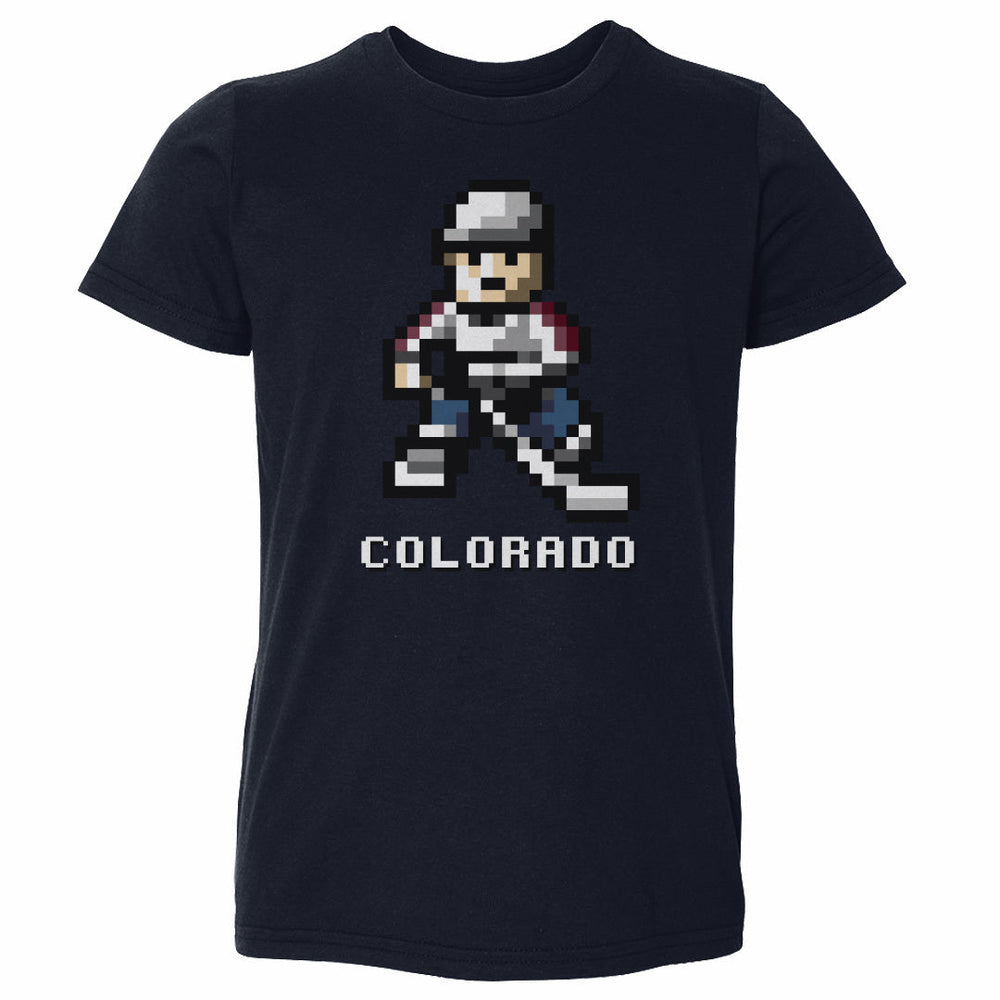 Colorado Hockey 8-bit WHT (ONLINE ORDER ONLY)