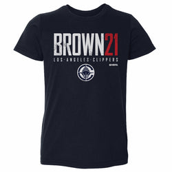 Kobe Brown Los Angeles Clippers Elite WHT (ONLINE ORDER ONLY)