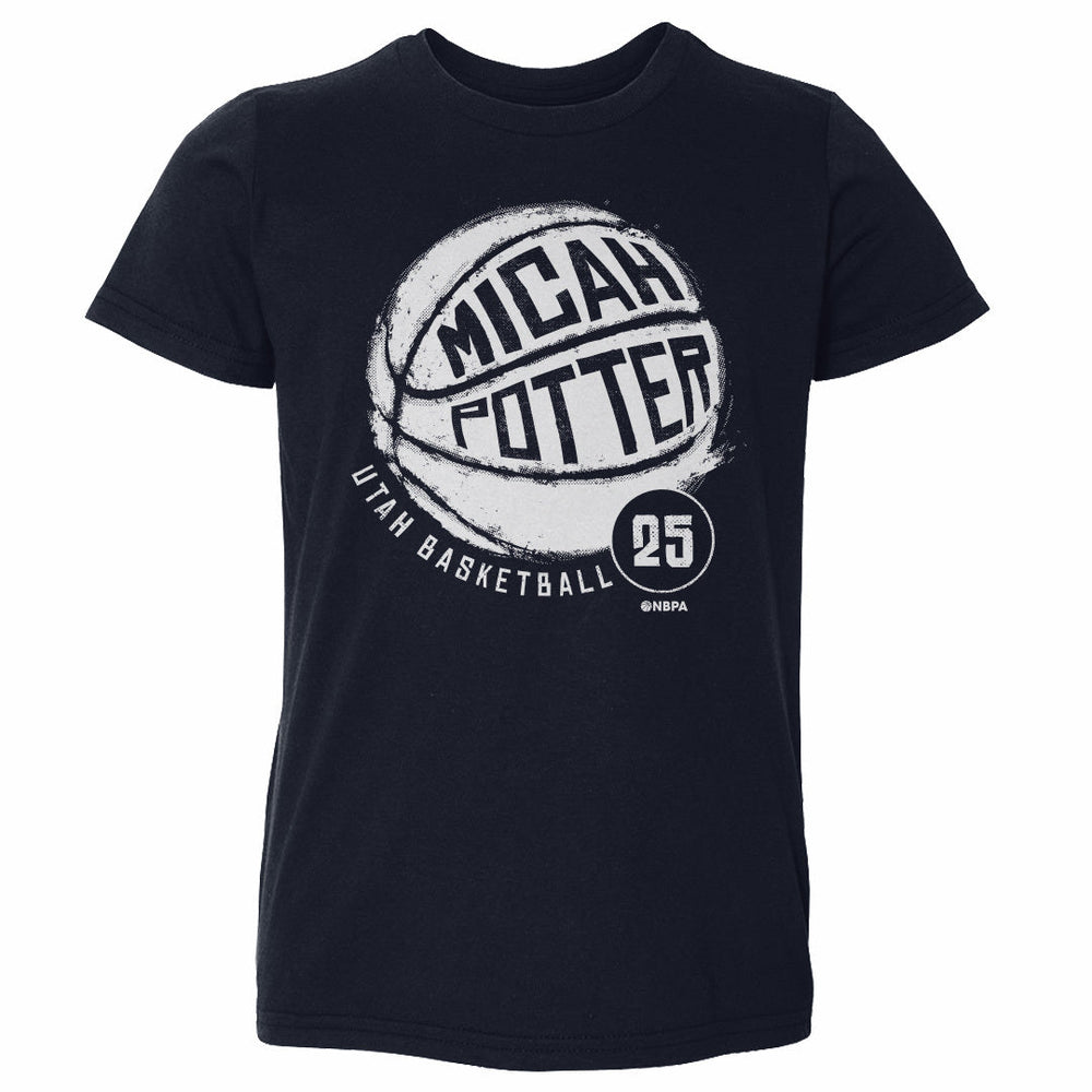 Micah Potter Utah Basketball WHT (ONLINE ORDER ONLY)