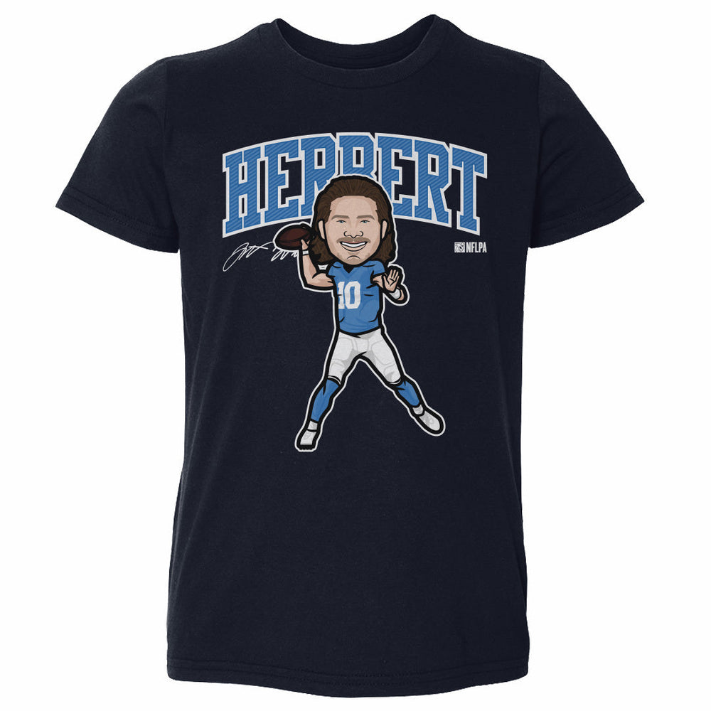 Justin Herbert Los Angeles C Toon WHT (ONLINE ORDER ONLY)