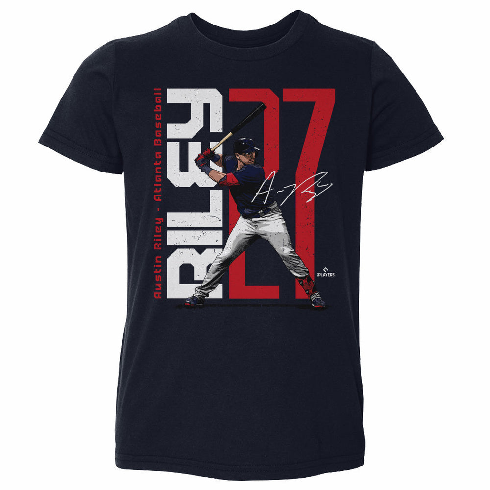 Austin Riley Atlanta Stretch WHT (ONLINE ORDER ONLY)