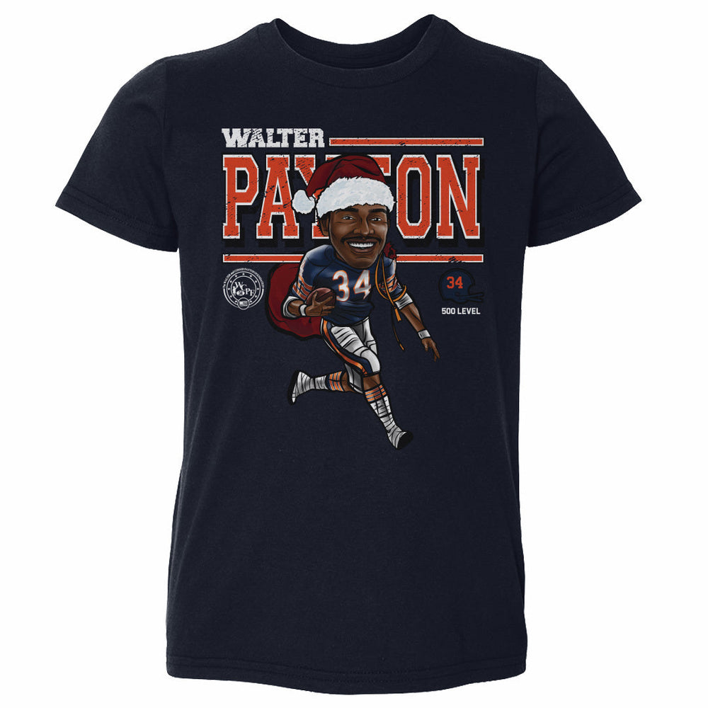 Walter Payton Chicago Cartoon Santa Hat WHT (ONLINE ORDER ONLY)